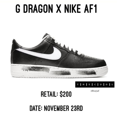 G Dragon X Nike AF1
