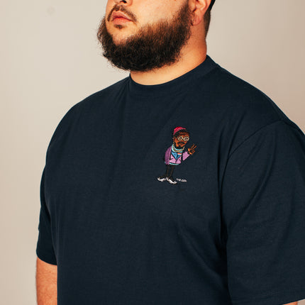 “The Cool Never Die” Icon Tee Navy