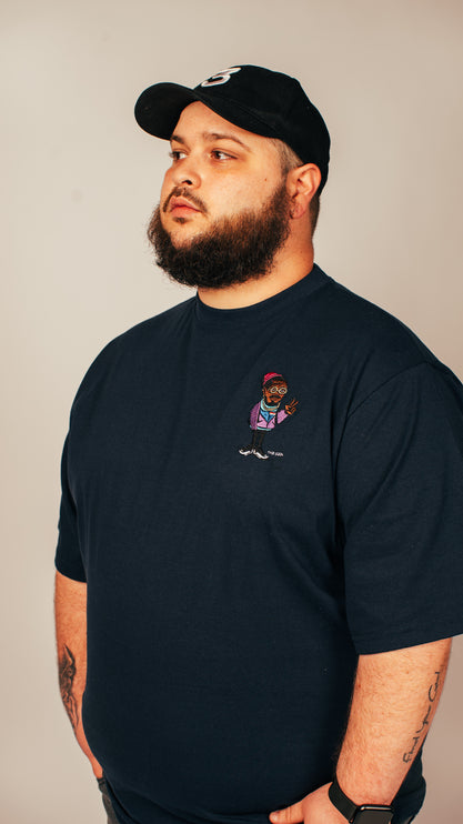 “The Cool Never Die” Icon Tee Navy