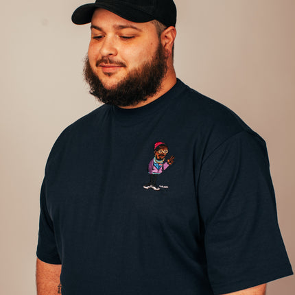 “The Cool Never Die” Icon Tee Navy