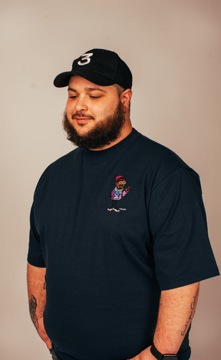 “The Cool Never Die” Icon Tee Navy