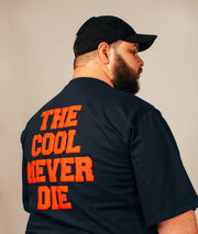 “The Cool Never Die” Icon Tee Navy