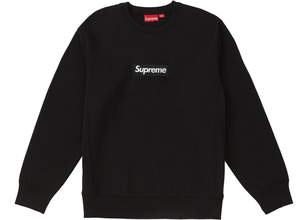 Supreme Box Logo Crewneck (FW18) Black - CoolShop