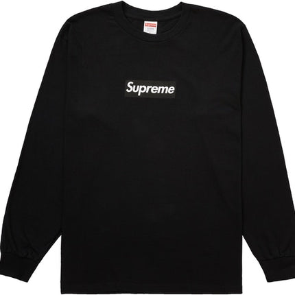 Supreme Box Logo L/S Tee Black