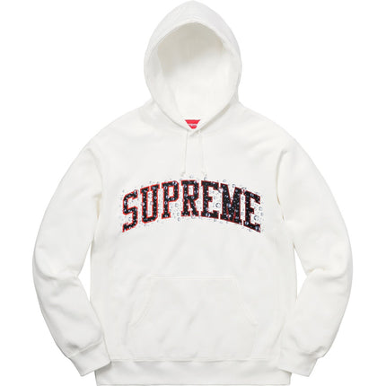 Supreme Water Arc Hooded Sweatshirt White - CoolShop