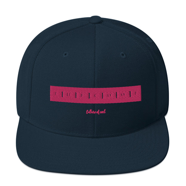 Pink Logo Snapback Hat