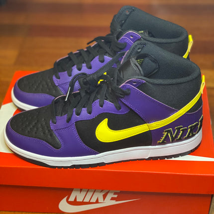 Nike Dunk High EMB Lakers