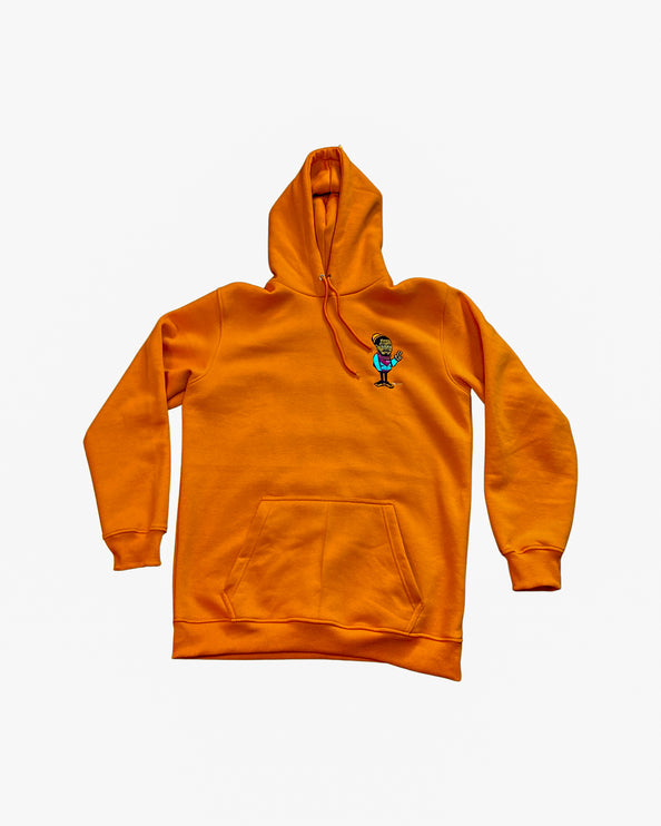 Only The Cool Survive” Icon Hoodie Orange L/S